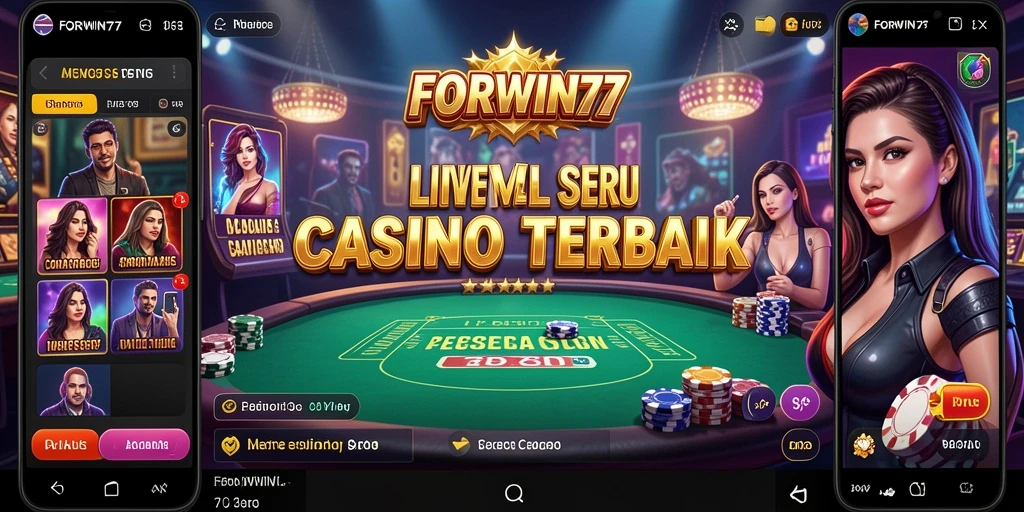 Gameplay Live Casino yang menarik dan interaktif di FORWIN77.