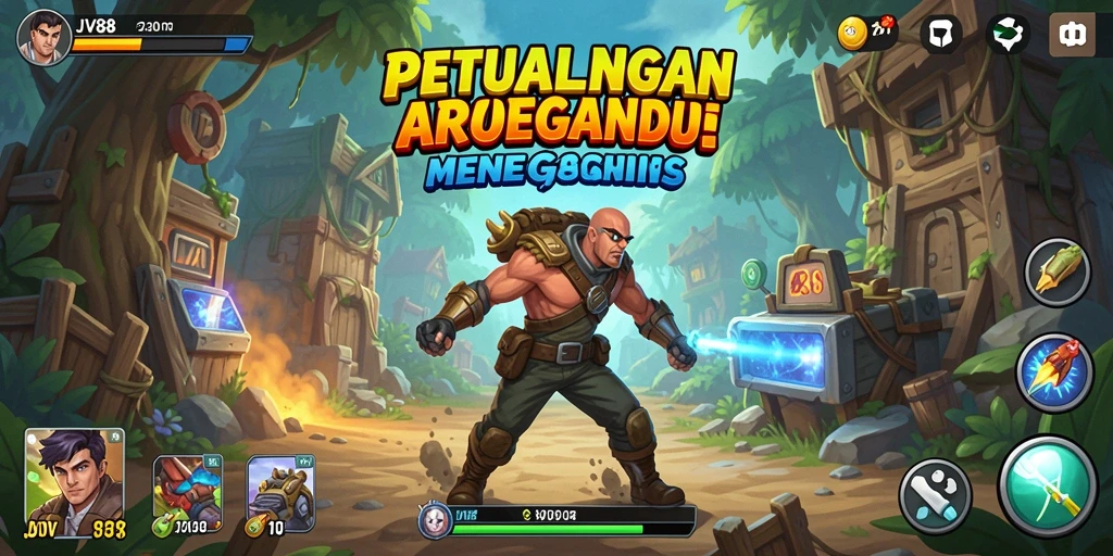 Gameplay seru dan menantang dari JV88 yang memikat.