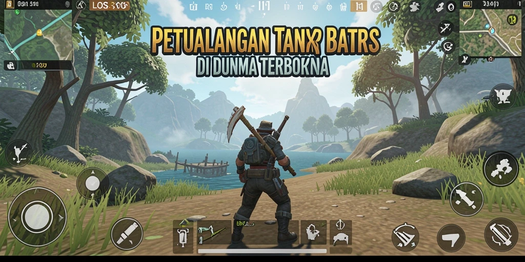 Tangkapan layar dari gameplay <strong>LOS303</strong> menunjukkan eksplorasi dunia terbuka yang menakjubkan.