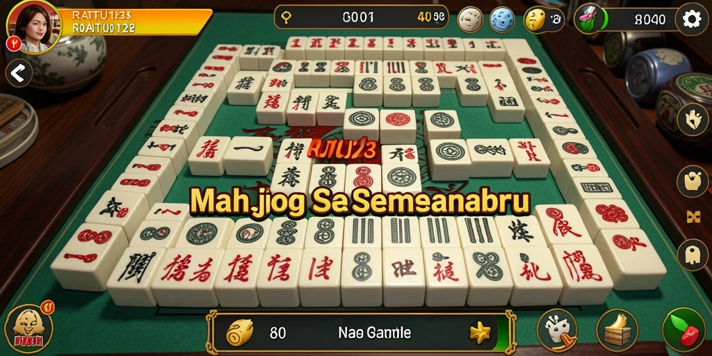 Tampilan gameplay menarik dari RATU123 yang menantang.