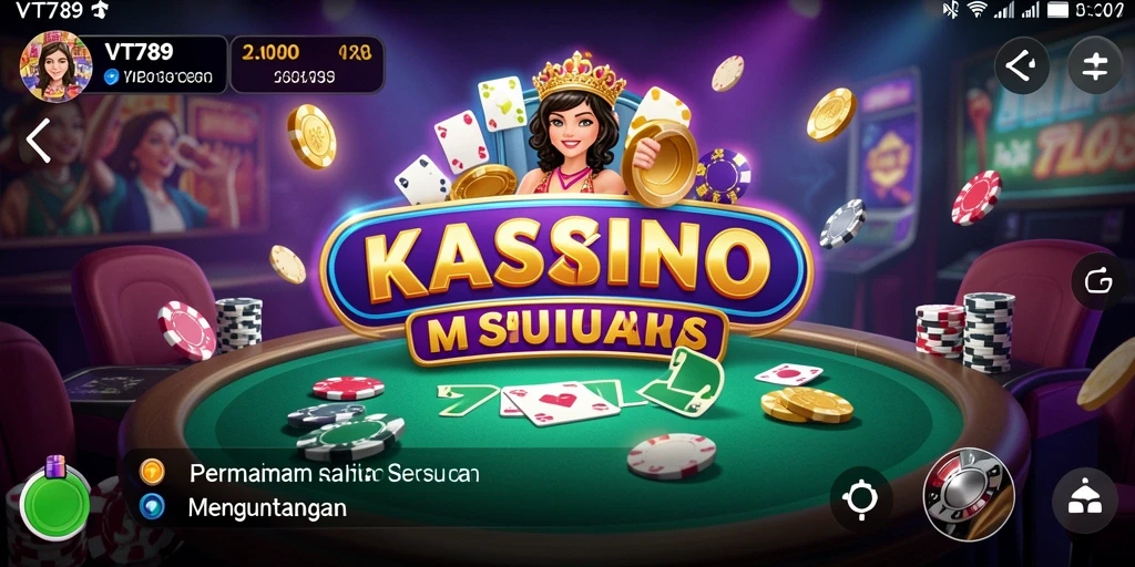 Gameplay VT789 yang mendebarkan dan menarik di dunia Kasino.